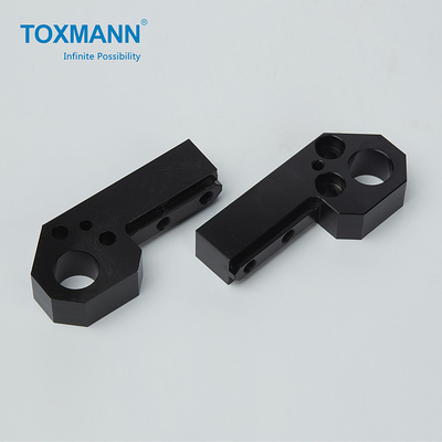 Componente fazendo à máquina inoxidável do CNC AL6061, peças sobresselentes mecânicas da anodização preta