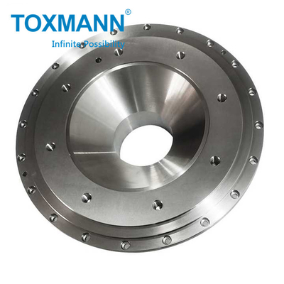 Partes de torneamento CNC de precisão, partes redondas de processamento de torno CNC de alta precisão, processamento de flange de precisão e pós-processamento