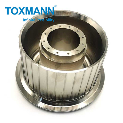 Partes de usinagem CNC de precisão Base de placa de código S136 de aço inoxidável Partes de usinagem de torno CNC