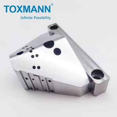 Superfície de metal personalizada Oxidação altamente polida Tratamento de níquel texturizado Peças de fresagem CNC