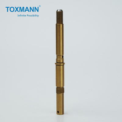 Tolerância fazendo à máquina girada de cobre 0.01mm dos eixos das peças do torno do CNC