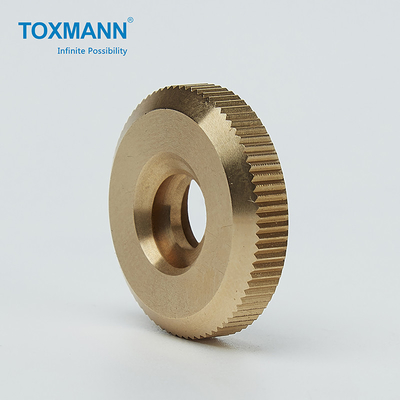 Parafuso de cobre de bronze girado precisão da porca das peças da tolerância 0.01mm