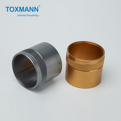 Tratamento fazendo à máquina da oxidação anódica das peças do torno do CNC do cilindro AL6061