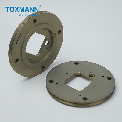 A precisão do CNC AL7075 fez à máquina as peças duramente que anodizam para rebitar o equipamento