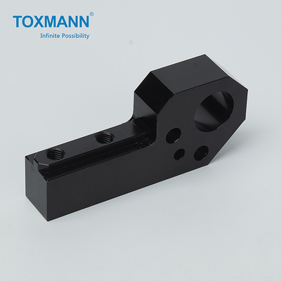 Componente fazendo à máquina inoxidável do CNC AL6061, peças sobresselentes mecânicas da anodização preta