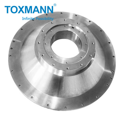 Partes de torneamento CNC de precisão, partes redondas de processamento de torno CNC de alta precisão, processamento de flange de precisão e pós-processamento