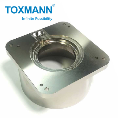 Partes de usinagem de precisão de torno CNC S136 acessórios de base de placa de código, partes de máquinas de torneamento CNC de aço ligado