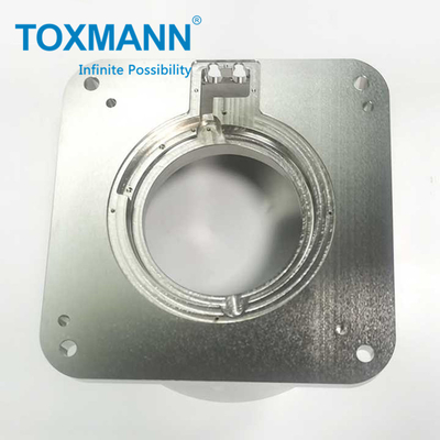 Partes de usinagem de precisão de torno CNC S136 acessórios de base de placa de código, partes de máquinas de torneamento CNC de aço ligado