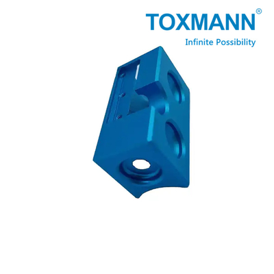 Processamento CNC personalizado de precisão azul anodizado Alumínio aço inoxidável Peças CNC peças metálicas