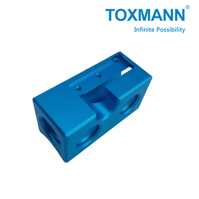 Processamento CNC personalizado de precisão azul anodizado Alumínio aço inoxidável Peças CNC peças metálicas