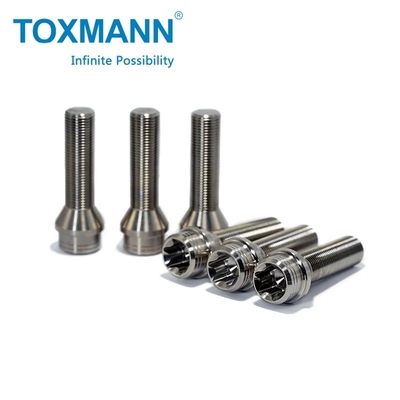 Assento de bola Gr.5 Titânio liga de roda Lug Bolto Nut Hub Para Automóvel