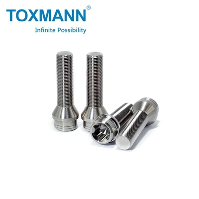 Assento de bola Gr.5 Titânio liga de roda Lug Bolto Nut Hub Para Automóvel