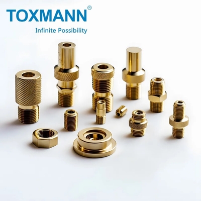 Processamento CNC de precisão sob medida Assemblagem de cobre e bronze de peças de moldagem CNC