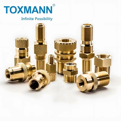 Processamento CNC de precisão sob medida Assemblagem de cobre e bronze de peças de moldagem CNC