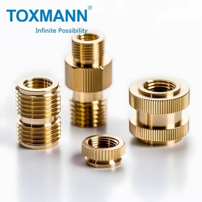 Processamento CNC de precisão sob medida Assemblagem de cobre e bronze de peças de moldagem CNC