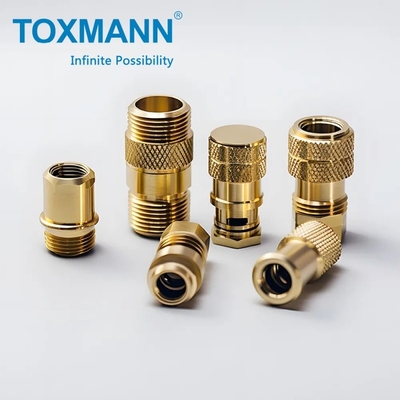 Processamento CNC de precisão sob medida Assemblagem de cobre e bronze de peças de moldagem CNC