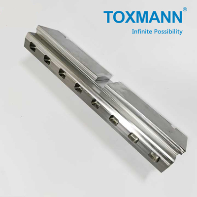 Peças de molde de precisão / componentes de molde automático com máquinas EDM Slide Mold Side Base Rails para sistema de correria a quente