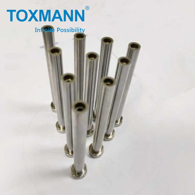 Pin de inserção SKD61 Ejector Pins Straight Precision Ejector Press Pins, S45c Precision Metal Injection Molding Part