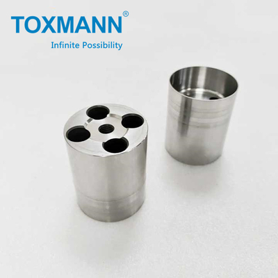 Cubo Plastic moldes redondas Peças de molde inserções de plástico injeção moldes ferramentas, inserções de molde de plástico inserções roscadas