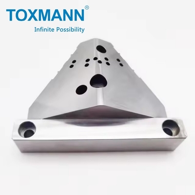Superfície de metal personalizada Oxidação altamente polida Tratamento de níquel texturizado Peças de fresagem CNC