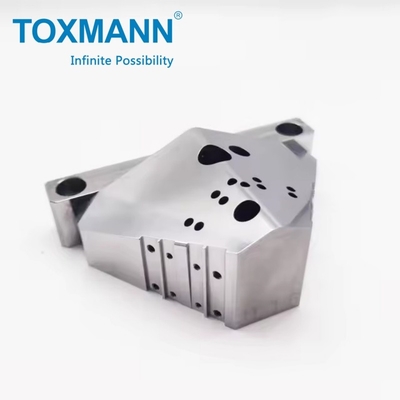 Superfície de metal personalizada Oxidação altamente polida Tratamento de níquel texturizado Peças de fresagem CNC