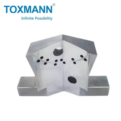 Superfície de metal personalizada Oxidação altamente polida Tratamento de níquel texturizado Peças de fresagem CNC