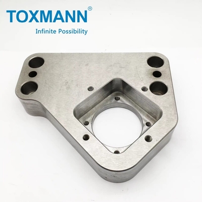 Customize CNC Machining Parças de fresagem Aço 45, Oxidação da superfície do metal Tratamento de níquel texturizado Parte de fresagem CNC