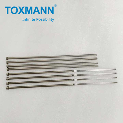 Processamento CNC durável Ejector de precisão Pin e manga Tratamento térmico Peças sobressalentes de moldagem por injecção personalizadas