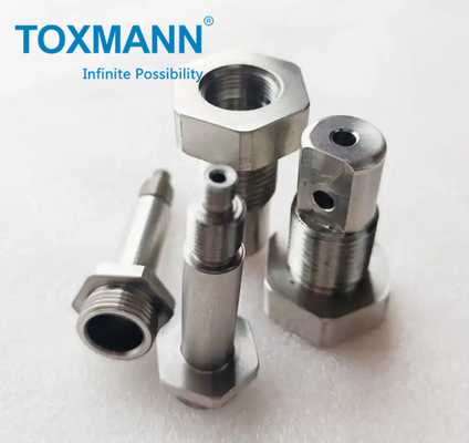 Tolerância estrita SS304 SS316L Máquinas CNC de aço inoxidável